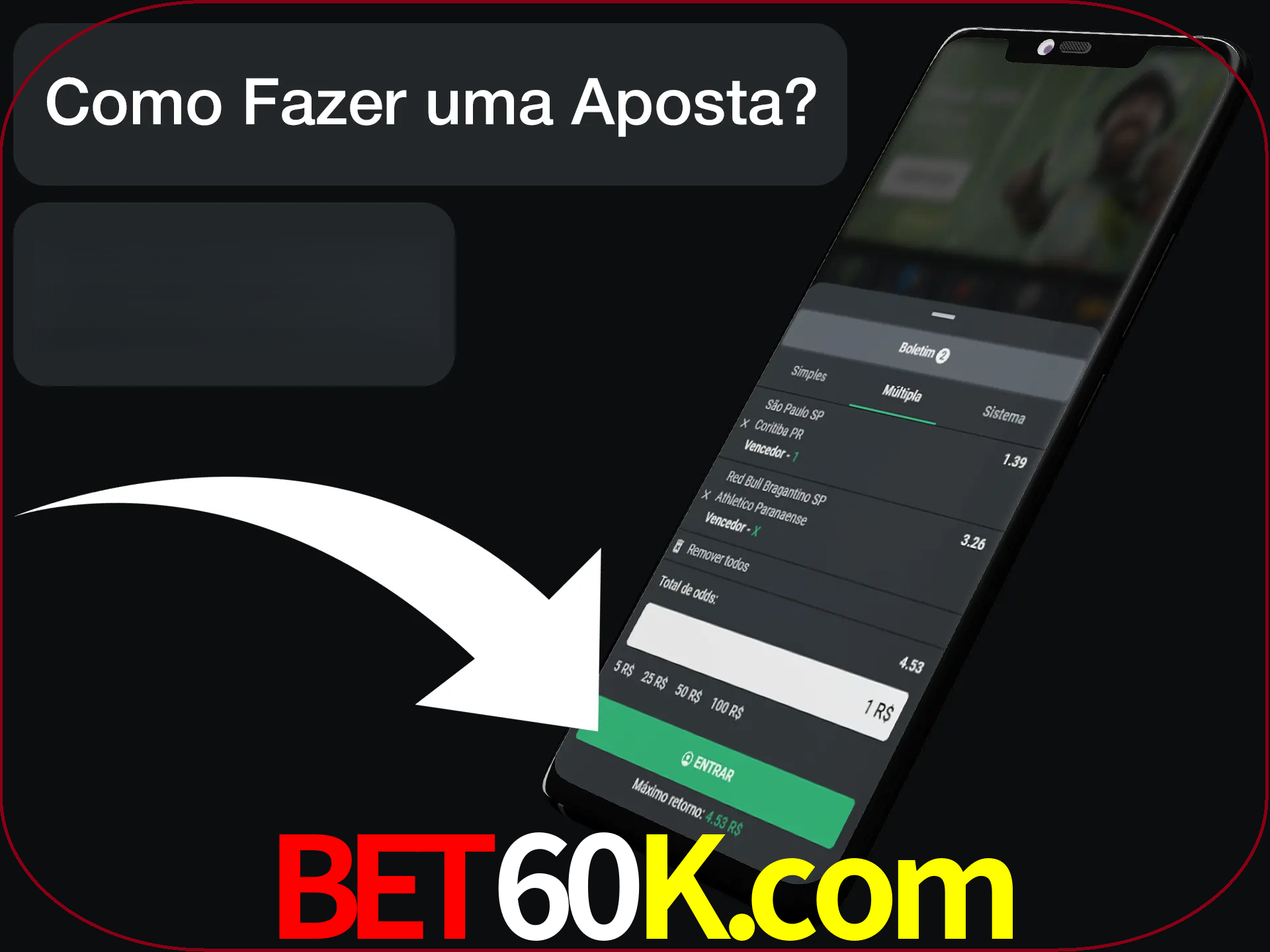 Preencha sua aposta e aguarde o resultado.